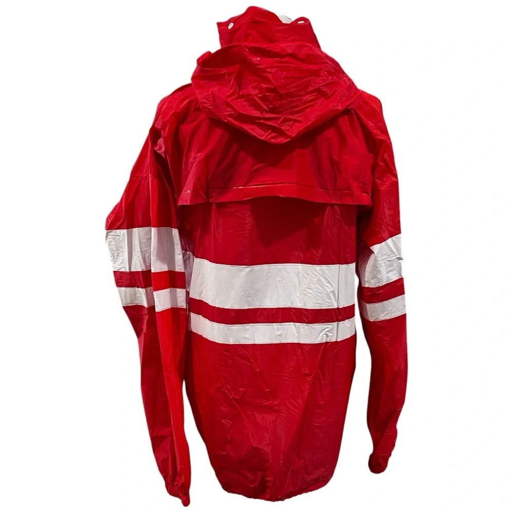 Vintage University of Arkansas Razorbacks Seven Sons and Co Rain Jacket One Size
